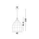 Pendule, Lustre suspendate - Lustra boho style design natural 42cm Destin