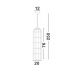 Pendule, Lustre suspendate - Lustra boho style design natural Mia natur