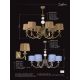 Candelabre, Lustre - Candelabru 8 brate elegant design clasic Zaffiro