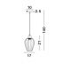 Pendule, Lustre suspendate - Lustra / Pendul design modern Sage alb