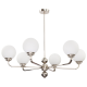 Candelabre, Lustre - Lustra 6 brate moderna realizata manual Abano