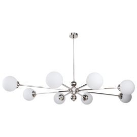 Candelabre, Lustre - Lustra 8 brate moderna realizata manual Abano