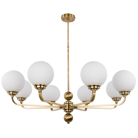 Candelabre, Lustre - Lustra 8 brate moderna realizata manual Abano