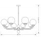 Candelabre, Lustre - Lustra 8 brate moderna realizata manual Abano