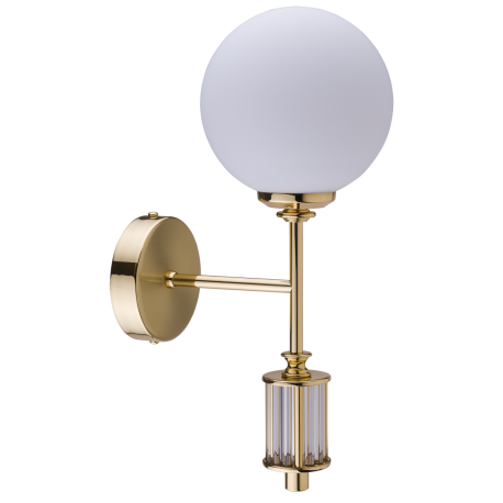 Aplice, corpuri de iluminat pentru pereti - Aplica moderna realizata manual Artu Glass