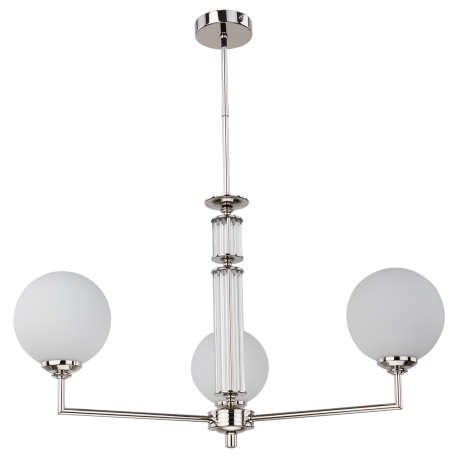 Candelabre, Lustre - Lustra 3 brate moderna realizata manual Artu Glass