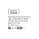 Aplice - Aplica LED ambientala de exterior IP54 SUITE gri