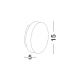 Aplice - Aplica LED ambientala de exterior IP54 SUITE gri