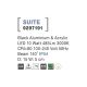 Aplice - Aplica LED ambientala de exterior IP54 SUITE neagra