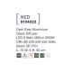 Stalpi - Stalp LED iluminat ambiental de exterior IP54 NED gri H-50cm