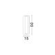 Stalpi - Stalp LED iluminat ambiental de exterior IP54 NED gri H-50cm