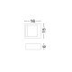 Aplice - Aplica perete LED ambientala de exterior IP54 BLISS