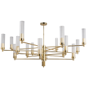 Candelabru modern realizat manual din alama Seti 16L