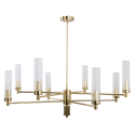 Candelabru modern realizat manual din alama Seti 8L