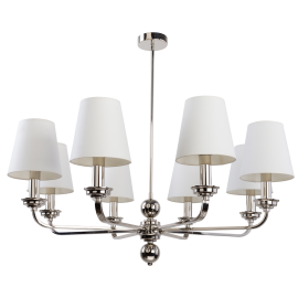 Candelabre, Lustre - Lustra 8 brate moderna realizata manual Abano