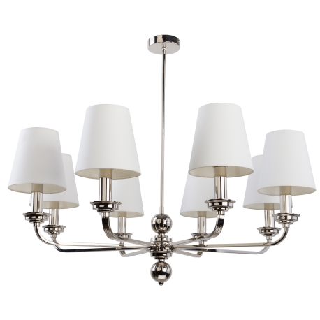 Candelabre, Lustre - Lustra 8 brate moderna realizata manual Abano