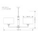 Candelabre, Lustre - Lustra 2 brate moderna realizata manual Artu