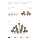 Candelabre, Lustre - Candelabru modern realizat manual Artu 3L