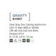 Aplice - Aplica LED ambientala de exterior IP54 GRAVITY