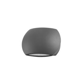 Aplice - Aplica LED ambientala de exterior IP54 COMO gri