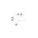 Aplice - Aplica de exterior cu spot orientabil IP54 FOCUS