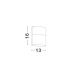 Aplice - Aplica perete LED de exterior IP65 DROPLET alba