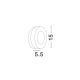 Aplice - Aplica perete LED de exterior IP65 TUNE alba