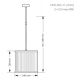 Pendule, Lustre suspendate - Pendul, Lustra eleganta design modern Cero, 24cm