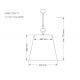 Candelabre, Lustre - Lustra eleganta design modern realizata manual Narni, 1L