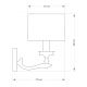 Aplice, corpuri de iluminat pentru pereti - Aplica design modern realizata manual Tivoli