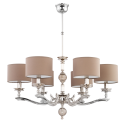 Candelabru 6 brate design modern realizat manual Tivoli