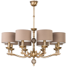Candelabru 8 brate design modern realizat manual Tivoli