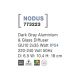 Aplice - Aplica perete ambientala de exterior IP54 NODUS gri