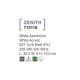 Aplice - Aplica de perete pentru exterior IP44 ZENITH alba