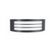 Aplice - Aplica de perete pentru exterior IP44 ZENITH gri