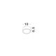 Spoturi - Spot aplicat de exterior IP54 FOCUS 10cm