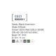 Spoturi - Spot LED aplicat de exterior IP65 CECI negru 9cm