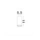 Spoturi - Spot LED aplicat de exterior IP65 CECI negru 5,5cm