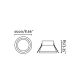 Spoturi tavan fals - Spot LED incastrabil SON-2 24W