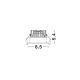 Spoturi - Spot LED incastrabil de exterior IP65 BLADE alb 8,5cm