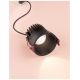Spoturi - Spot LED incastrabil de exterior IP65 BLADE negru 7,8cm