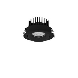 Spoturi - Spot LED incastrabil de exterior IP65 BLADE negru 9cm