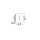 Spoturi - Spot LED ambiental de exterior IP54 PASSAGGIO