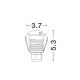 Spoturi - Spot LED incastrabil ambiental de exterior IP67 BANG