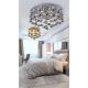 Lustre aplicate - Lustra moderna aplicata design deosebit 49cm Luvia auriu