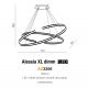 Candelabre, Lustre - Lustra LED dimabila, design modern Alessia XL DIMM, 120cm
