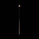 Pendule, Lustre suspendate - Pendul LED design modern minimalist Louise gold