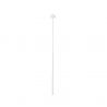 Pendul LED design modern minimalist Louise white