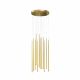 Candelabre, Lustre - Lustra LED design modern minimalist 45cm Louise 12 gold