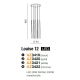 Candelabre, Lustre - Lustra LED design modern minimalist 45cm Louise 12 white